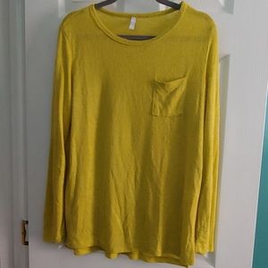 Long sleeved sweater